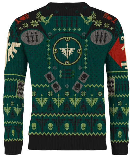Warhammer 40,000: Dark Angels Christmas Jumper 1190567 фото